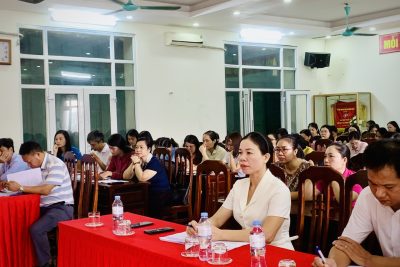 HỘI NGHỊ CÁN BỘ, VIÊN CHỨC, NGƯỜI LAO ĐỘNG TRƯỜNG THPT VŨ DUY THANH NĂM HỌC 2025 – 2026