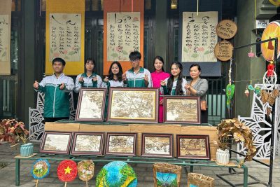 Từ bẹ chuối đến ý tưởng khởi nghiệp xanh của học sinh phổ thông