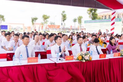 LỄ KHÁNH THÀNH VÀ GẮN BIỂN CÔNG TRÌNH XÂY DỰNG TRƯỜNG THPT VŨ DUY THANH (GIAI ĐOẠN 2)